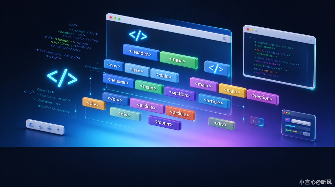 HTML 标签含义速查大全